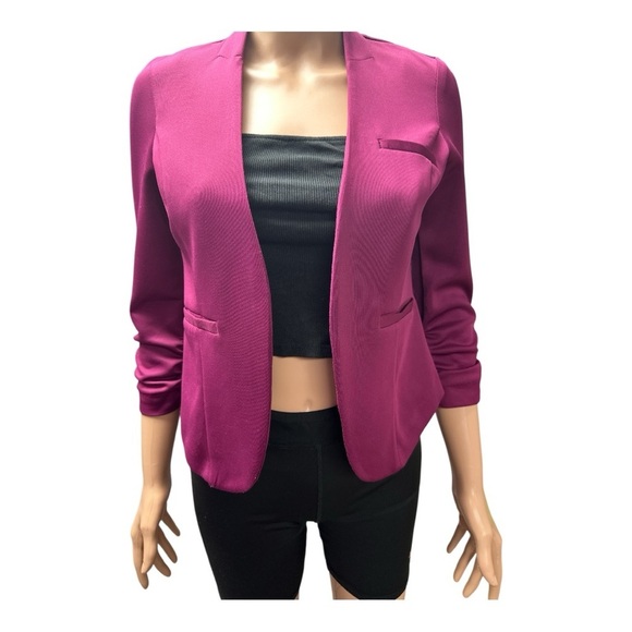 Stooshy - EC Women's Magenta Blazer - Picture 1 of 3